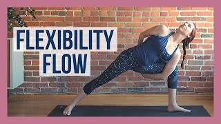 30 min Vinyasa Flow For Flexibility  Slow Flow Yoga Stretch
