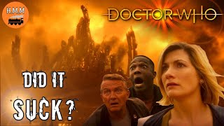 DID IT SUCK? | Doctor Who [SERIES 12 FINALE MEGA REVIEW]