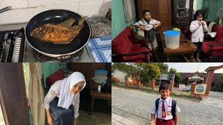 GOOD MORNING FRIENDS “ 🙏🏻SISTER REVA THIS MORNING IS TAKING CARE OF HER LITTLE SISTER WHO IS GOIN...