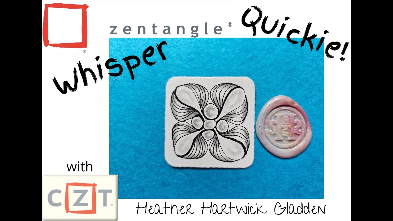 Whisper | Zentangle® Quickie