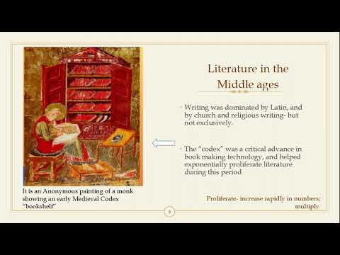 EL 117- Medieval Period ( Literature)