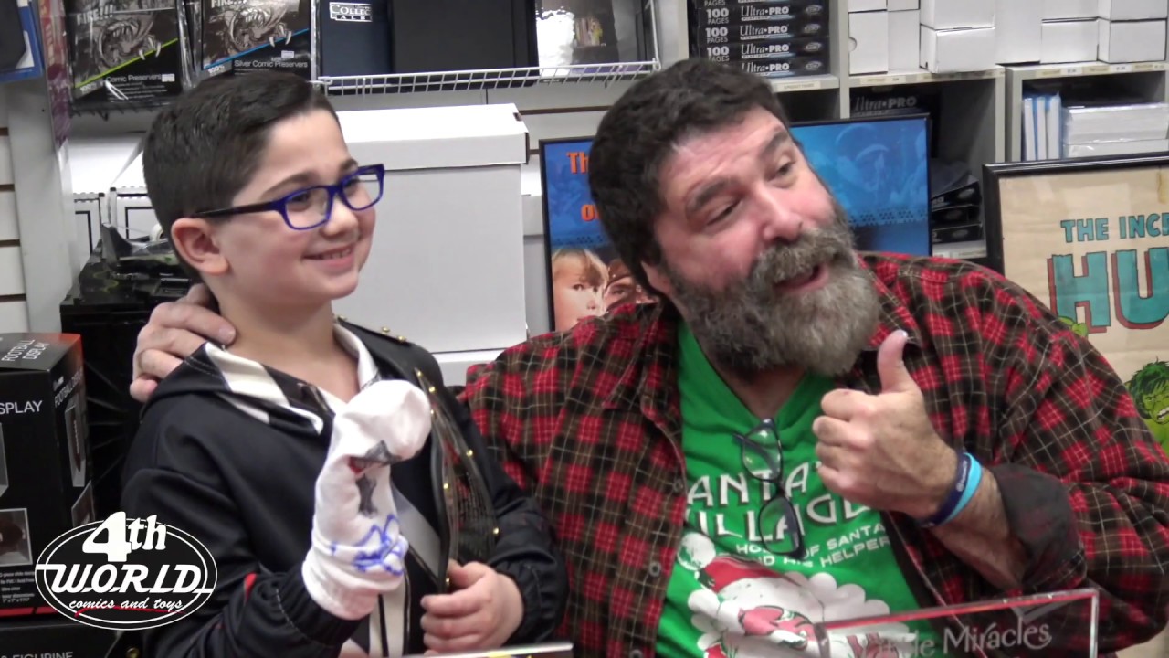 Mick Foley Charity Signing at 4th World Comics & Toys