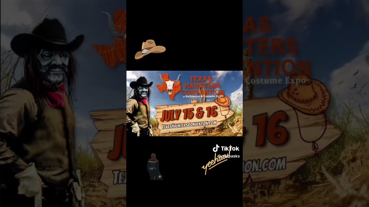 We are ONE MONTH AWAY from the Texas Haunters Convention!