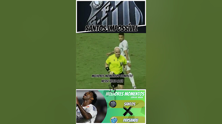 Paysandu 0 x 3 Santos |  Brasileirão Série B | #shorts  #futebol #santos
