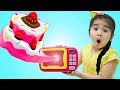 Suri Pretend Play w/ Squishy Food Ice Cream & Birthday Cake Toys