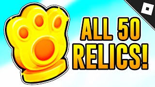 How to get ALL 50 HIDDEN RELICS in PETS GO | Roblox screenshot 5