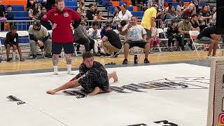 Grappling X, Youth No Gi, 11-12yo, 100-115#. 28 second submission