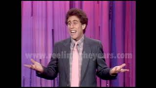Jerry Seinfeld- Standup Comedy- 1983 Reelin In The Years Archive