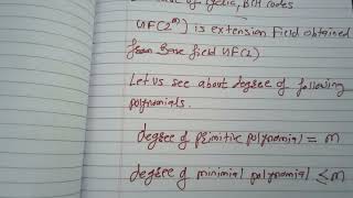Degree of primitive minimal generator polynomial of cyclic code