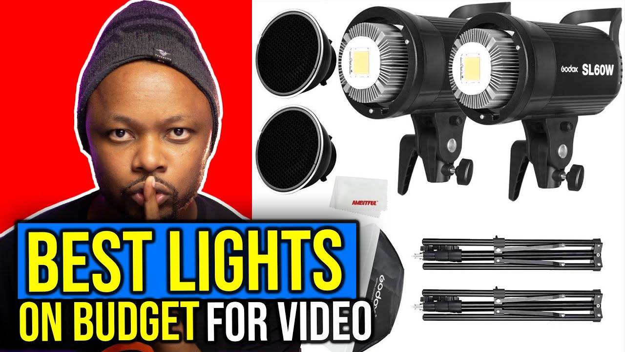 Cheap Lighting For YouTube and Filmmaking / Godox SL60W LED Video