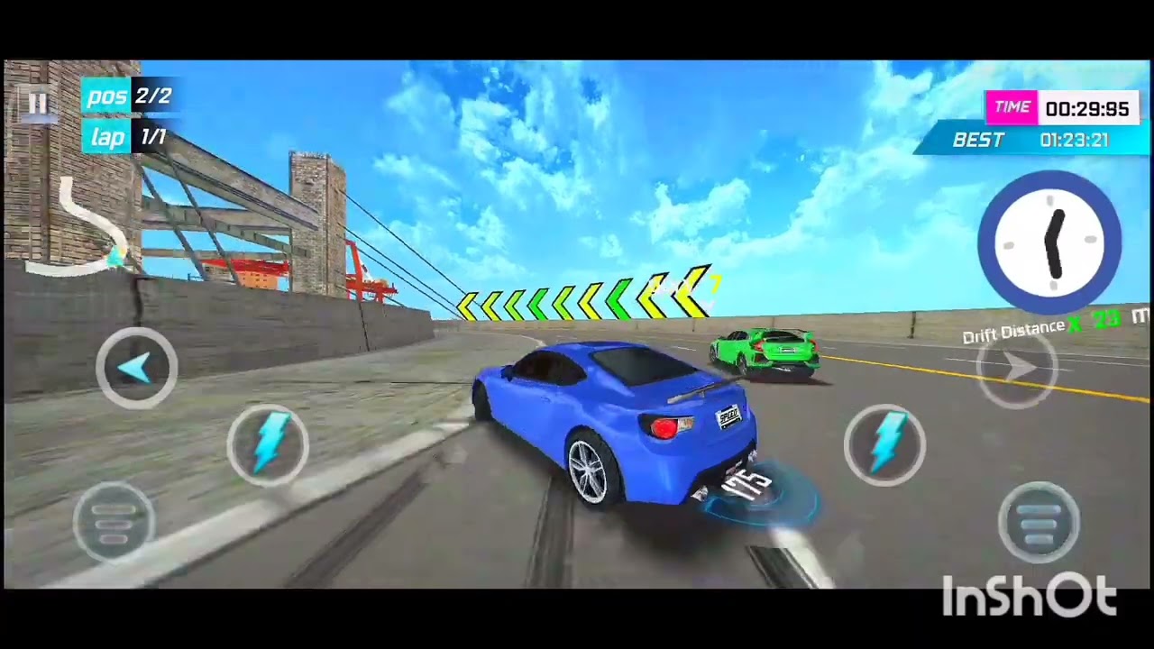 1 vs 1 Car Driving🚘 