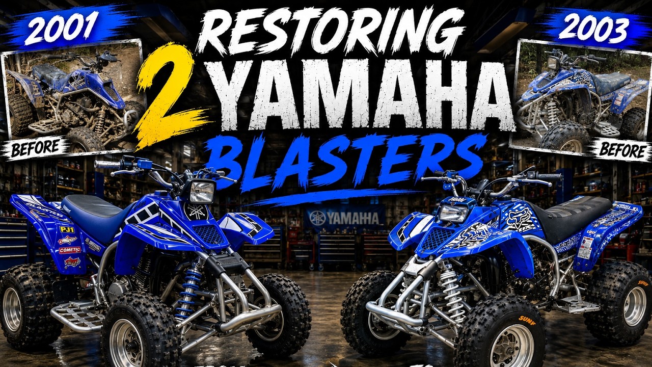 Yamaha Blaster 2001 & 2003 Refreshed - YouTube