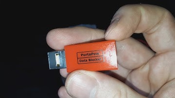 PortaPow Data Blocker 3rd Gen Anti Juice Jacking protection for your phone or tablet while charging