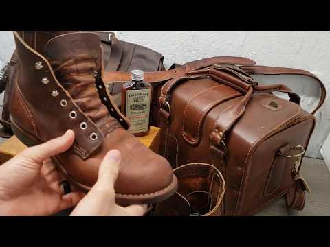 How to Clean and Condition Leather Boots Full Grain Leather Care Redwing Boot BestLeather