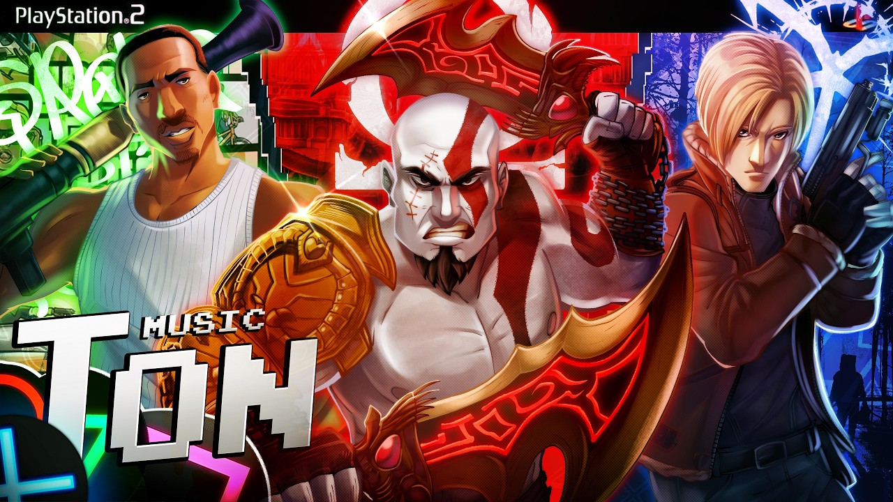Capa de Memory Card | CJ, Kratos e Leon | Papyrus Da Batata