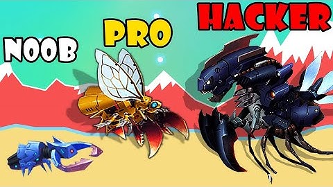 NOOB vs PRO vs HACKER - Insect Evolution Part 577 | Satisfying Games (Android,iOS)