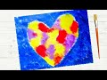 Modern art: heart | Sandhya&#39;s art