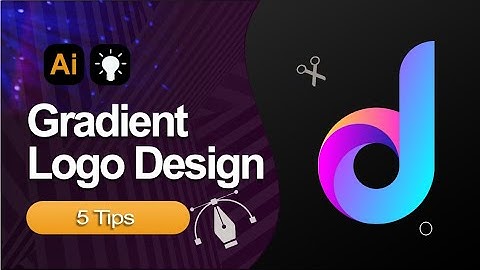 Letter Gradient Logo Design Tutorial - Start To Finish - Adobe Illustrator Tutorial