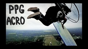 Paramotor Acro Tricks:  Wingovers, Barrel Rolls, Hard Turns