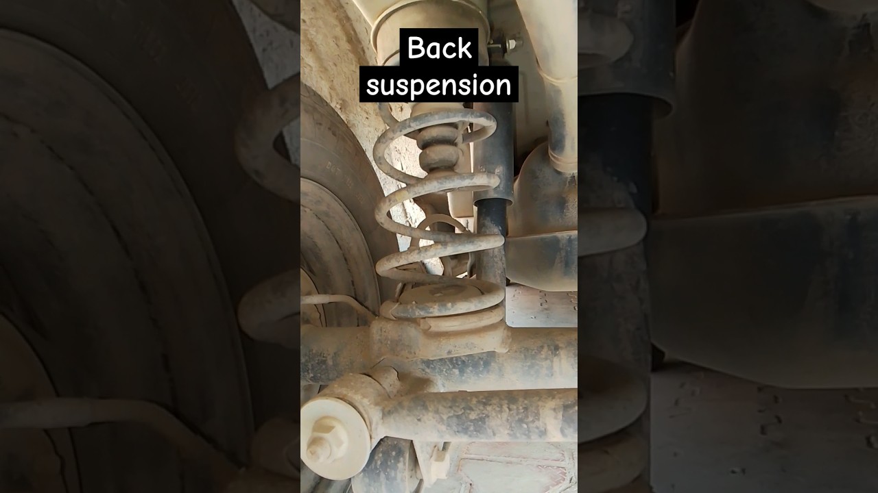 How th back suspension work 