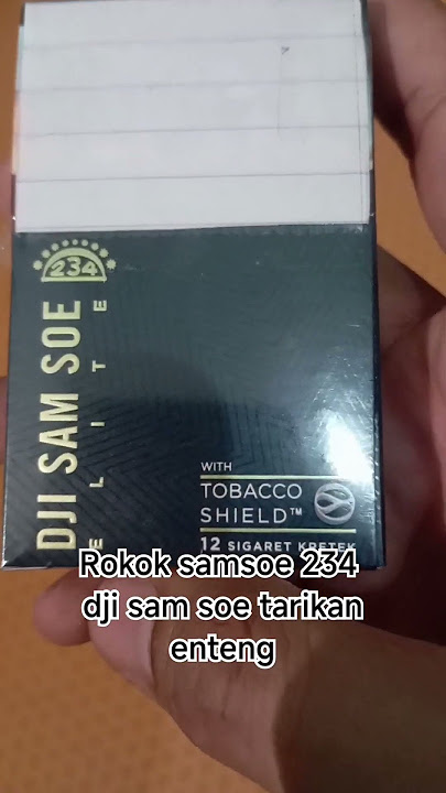 Roko samsoe elite 234 dji sam soe elite #short #shorts #shortsvideo #rokok #kretek #filter