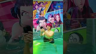 The Most Overthinking Kid at the Swimming Pool! 🙄 #crazygameplay