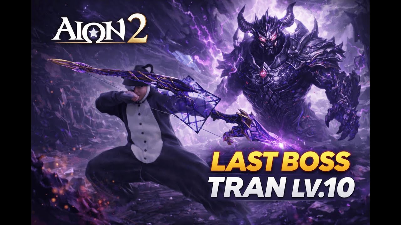 Aion 2  | Ranger - Game Play | Fight Boss Transcendence Lv.10