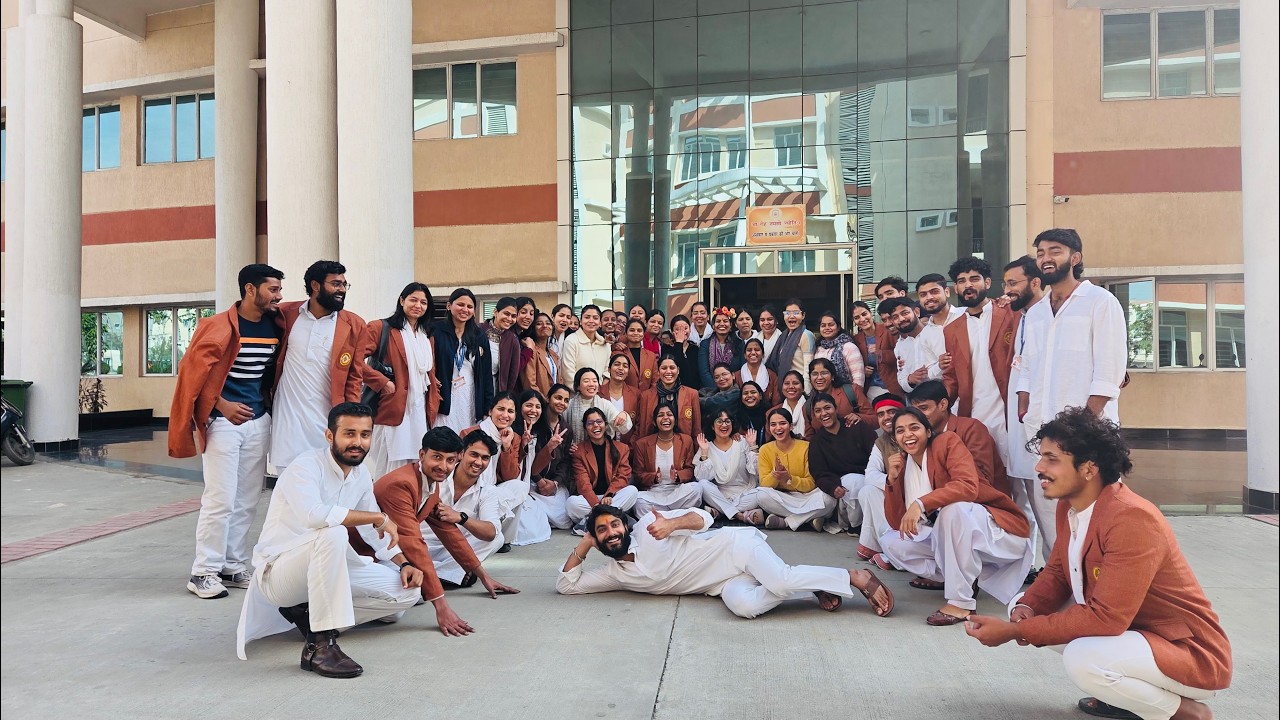 HUMARE FAREWELL SE PEHLE HUMARE FAV PROFESSOR KA HUA FAREWELL || PATANJALI UNIVERSITY DOCUMENTARY