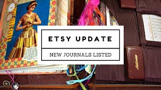 Etsy Update- New Journals Listed