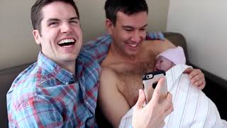 Surrogate Story | Two dads welcome their baby girl