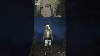 Easter Eggs de Attack on Titan no Dead by Daylight