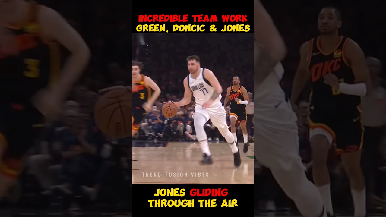 Incredible Team Work with Doncic 