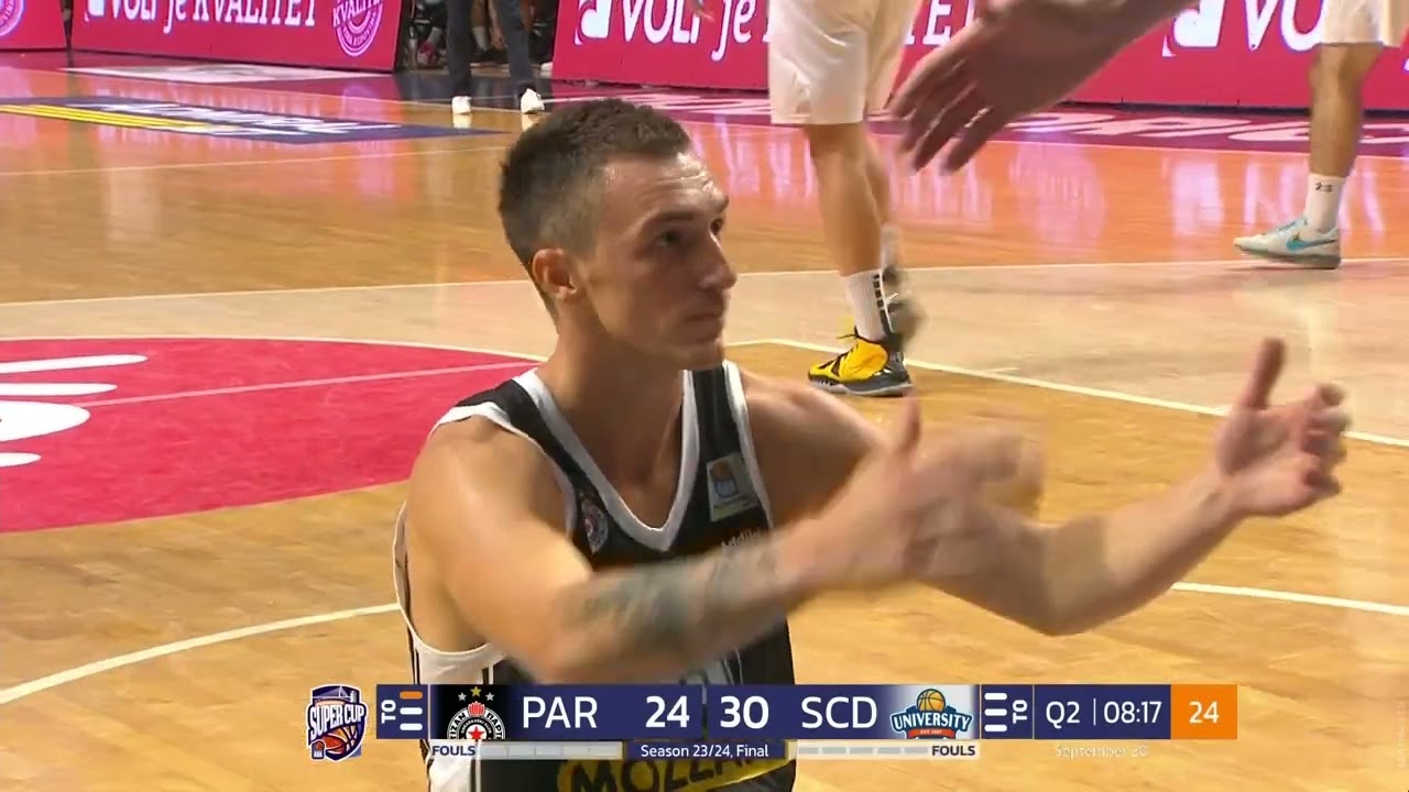 2023 ABA Super Cup highlights, Final: Partizan Mozzart Bet - SC Derby (20.9.2023)