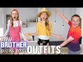 My Brother Chooses My Outfits for a WHOLE WEEK!