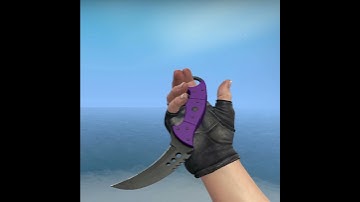 (CSGO) TALON KNIFE | Ultraviolet