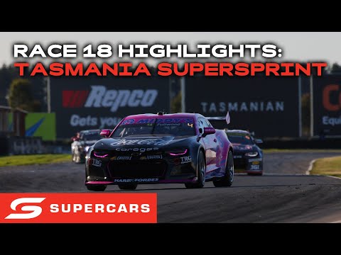 Race 18 Highlights - NED Whisky Tasmania SuperSprint | 2024 Repco Supercars Championship
