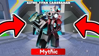 :      Astro Titan Cameraman   Toilet Tower Defense/Roblox.