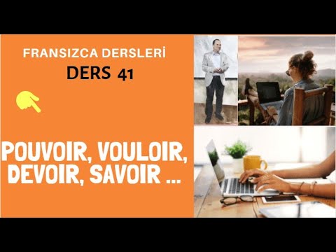 French Lessons 41: ▶ ️ Pouvoir, Vouloir, Devoir, Savoir and its uses | I am learning french