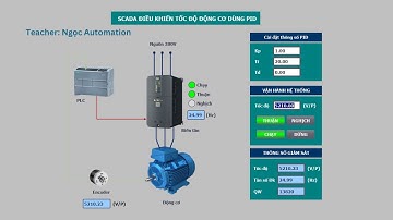 Lập trình PLC ổn định tốc độ động cơ dùng PID - Tự Học Tia portal