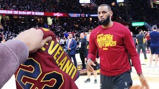 lebron james gave me his jersey not clickbait