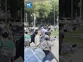 Doctor performs CPR on stretcher during emergency rescue in Chengdu, China