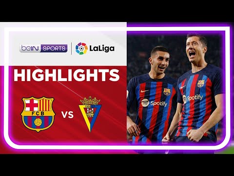 Barcelona 2-0 Cadiz | LaLiga 22/23 Match Highlights