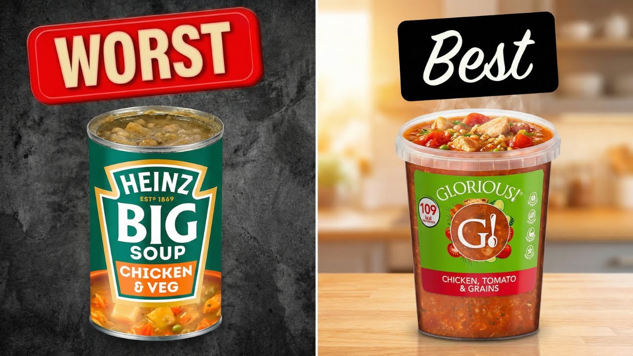 8 WORST UK Canned Soup Brands You Should NEVER Buy
