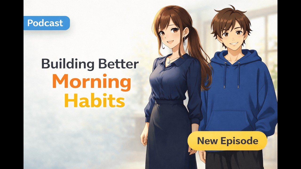 English Learning Podcast | Building Better Morning Habits