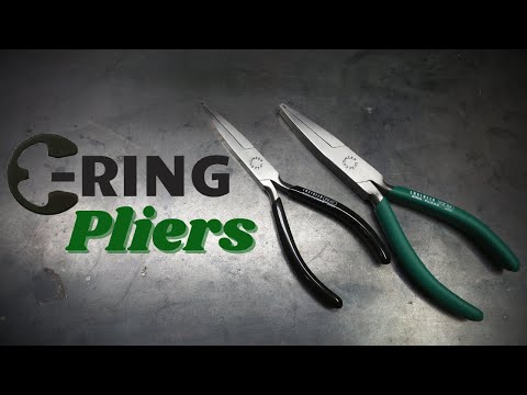 A Quick Look at Japan-made Engineer PZ-01 and PZ-02 E-Ring Pliers