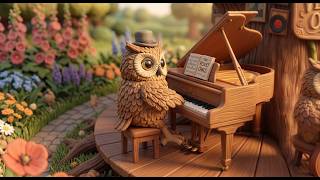 1950s Soft Jazz in a Secret Garden | Relaxing Evening with The Velvet Owls 🌳🎷 screenshot 4