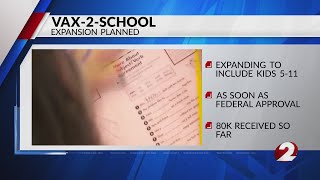 Vax-2-School expansion planned