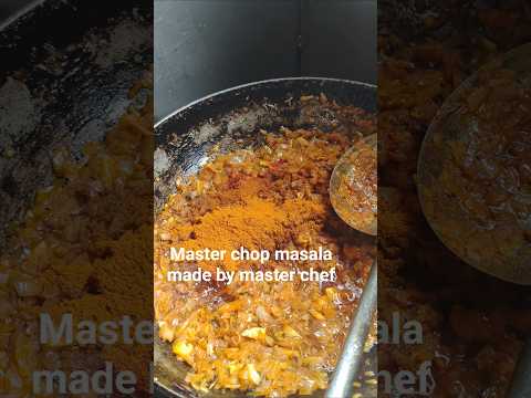 MASTER CHOP MASALA RECEIPE MADE BY MASTER CHEF TANDOORI SNIPERS#streetfood #food #ekmotahathighum