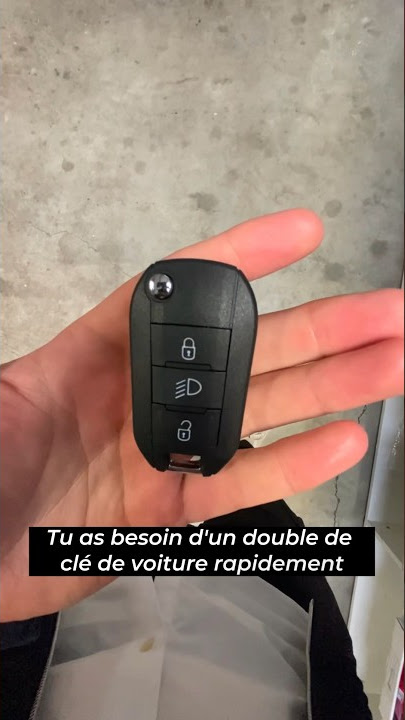 Refaire des clés de voiture ou commander un double - Dacia