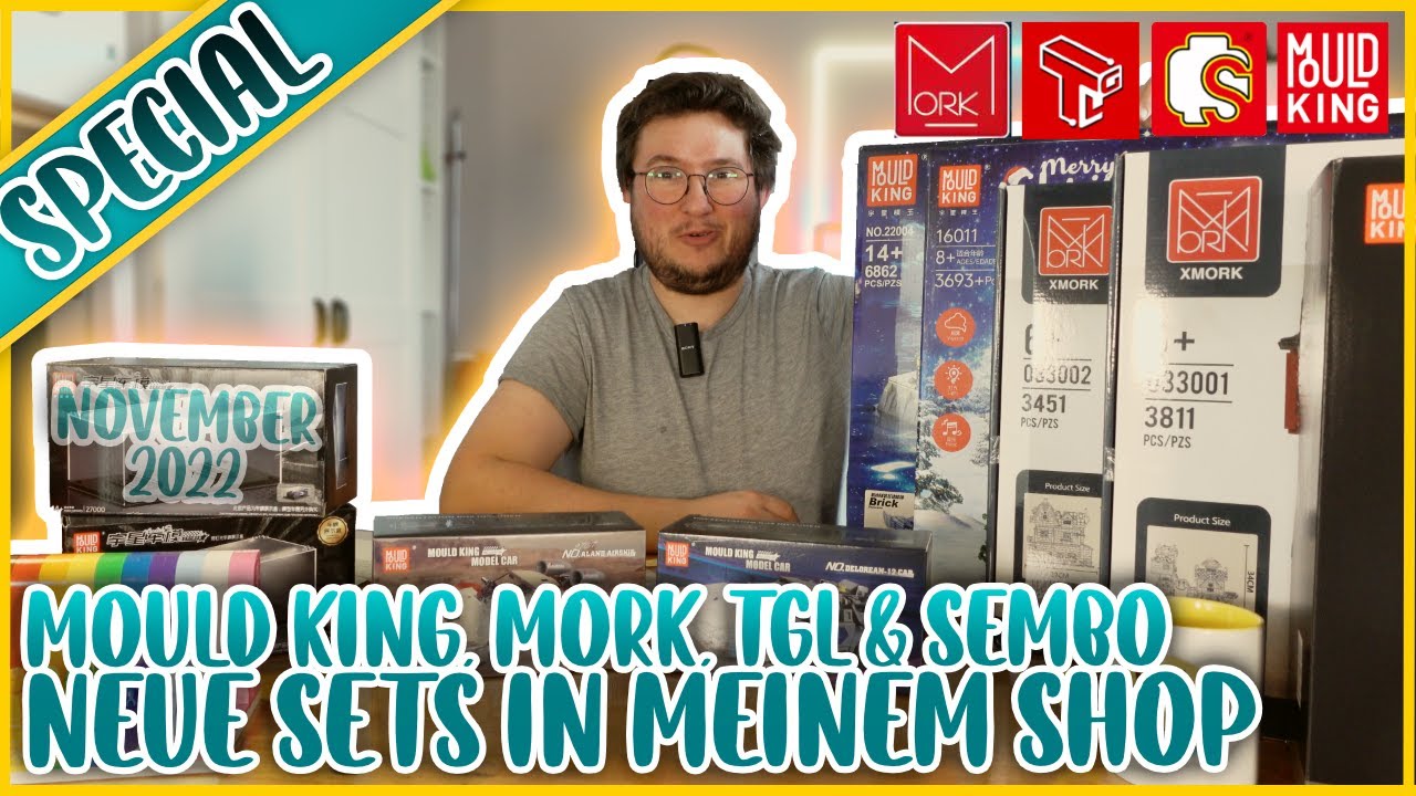 Neue KlemmbausteinSets im November in meinem Shop & Ausblick! YouTube